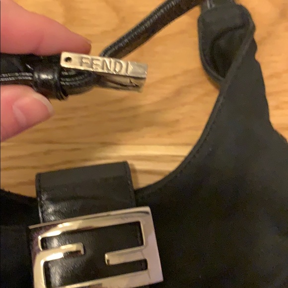 Authentic Fendi Zucca Bagette leather & Hobo bag - Picture 11 of 16